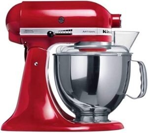 KitchenAid KSM-150 Artisan Stand Mixer, Empire Red