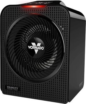 Vornado Velocity 5 Whole Room Heater with Auto Climate, Black