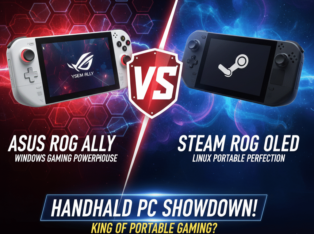ASUS ROG Ally vs Steam Deck OLED