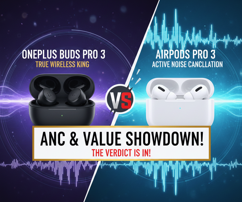 OnePlus Buds Pro 3 vs AirPods Pro 3 