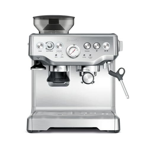 Breville Barista Express Espresso Machine, Brushed Stainless Steel