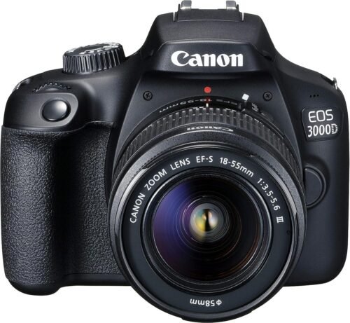 Canon EOS 3000D DSLR Camera with 18-55mm Lens – AU Version