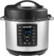 Crock-Pot Express Crock Multi-Cooker | Slow Cooker, Saute, Pressure Cooker, Rice Cooker and Food Steamer | 5.7L (4-6 People) | Removable Non-Stick Bowl | CPE200 Stainless Steel