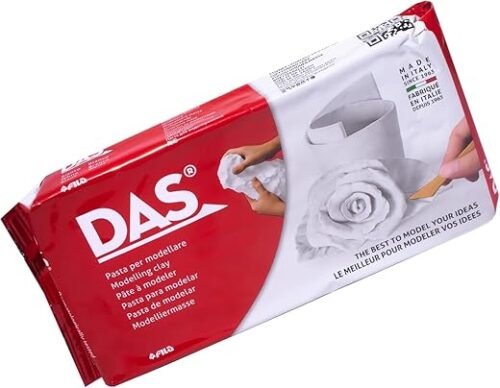 DAS Modelling Clay, White, 1 Kg