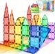 Magnetic Tiles Kids Toys STEM Magnet Toys for Toddler Magnetic Blocks Building Toys Preschool Learning Sensory Montessori Toys for 3+ Year Old Boys and Girls, Safe Creativity Toddler Kids Toys