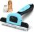 MIU COLOR Pet Grooming Brush, Professional Deshedding Tool, Effectively Reduces Shedding by Up to 90% for Short Hair and Long Hair Dogs/Cats(Blue)