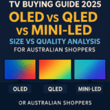 TV Buying Guide 2025: OLED vs QLED vs Mini-LED – Size vs Quality Analysis for Australian Shoppers