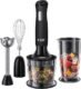 Russell Hobbs Desire 3 in 1 Electric Hand Blender, Fruit & Veg Mini Chopper & Whisk attachment, Stainless steel blending leg, whisk & blades, 500ml capacity chopping bowl & 700ml beaker, 500W, 24702