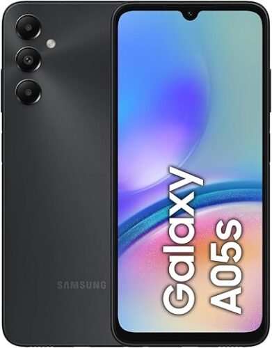 Samsung Galaxy A05s Smartphone, 4GB RAM, 128GB Storage, Black