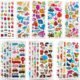 SAVITA 3D Stickers for Kids & Toddlers 500+ Puffy Stickers Variety Pack for Scrapbooking Bullet Journal Including Animal, Numbers, Fruits, Fish, Dinosaurs, Cars and More…